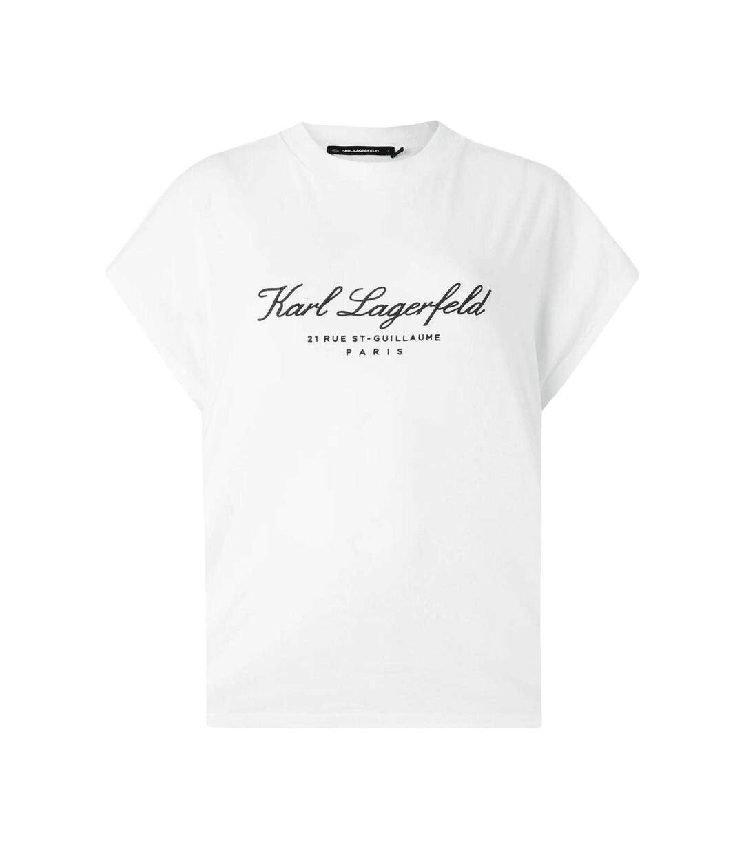 T-shirt Femme Blanc Karl Lagerfeld-2