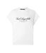 T-shirt Femme Blanc Karl Lagerfeld-2