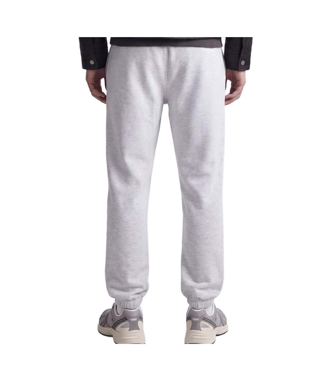 Jogging blanc chiné homme jack & jones bleecker-2