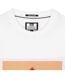 T-shirt Motif/style Attaque Massive Blue Lines Homme Blanc Weekend Offender-4
