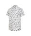 Mens Preston Illustration Palm Tree Shirt Off White Mountain Warehouse-3