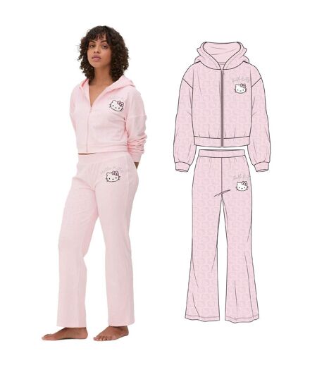 Ensemble De Survêtement Femme Rose Hello Kitty