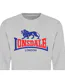 Sweat Motif/style Logo Adulte Gris Lonsdale-2