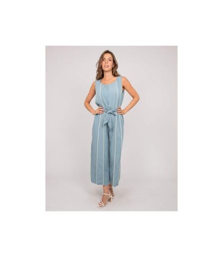 Combinaison pantalon sans manches rayures EMERANCE - Dona X Lisa