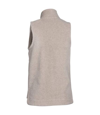 Trespass Womens/Ladies Talkative Fleece AT200 Vest (Oatmilk Marl) - UTTP6342