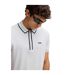 Polo Manches Courtes Homme Gris Clair Boss-4