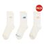 Lot De 3  Chaussettes Adulte Écru New Balance-1