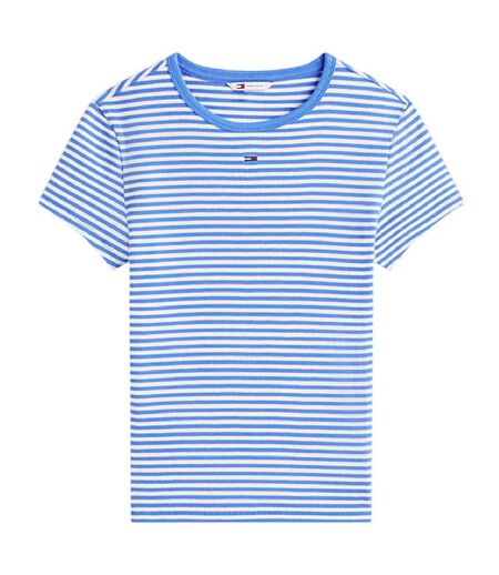 T-shirt Femme Bleu Tommy Jeans