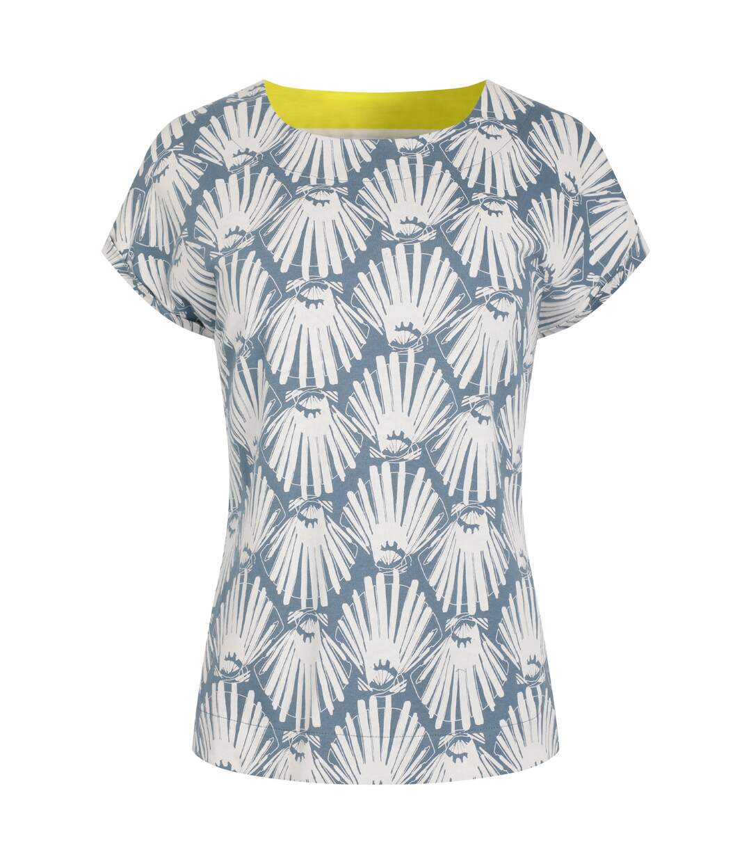 Womens/ladies paw paw shell t-shirt arona Weird Fish-1