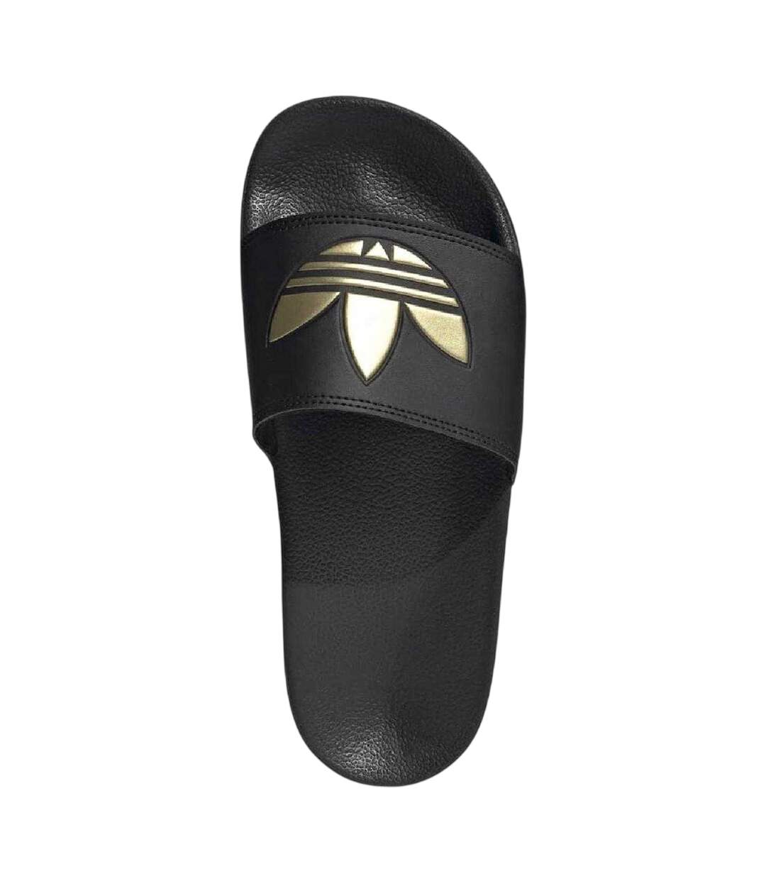 Womens/ladies Adilette Lite Trefoil Regular Slides Core Black Adidas-3