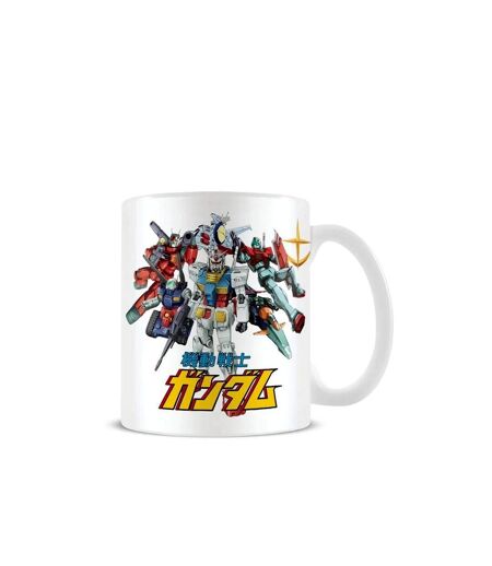 Gundam - Mug MECH MASH UP (Blanc) (Taille unique) - UTPM6146