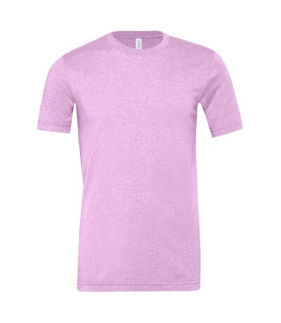 T-shirt adulte lilas chiné Bella + Canvas