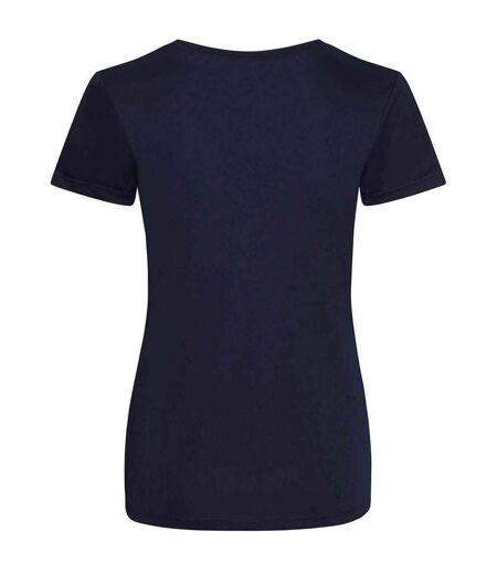 T-shirt cool smooth femme bleu marine français Awdis