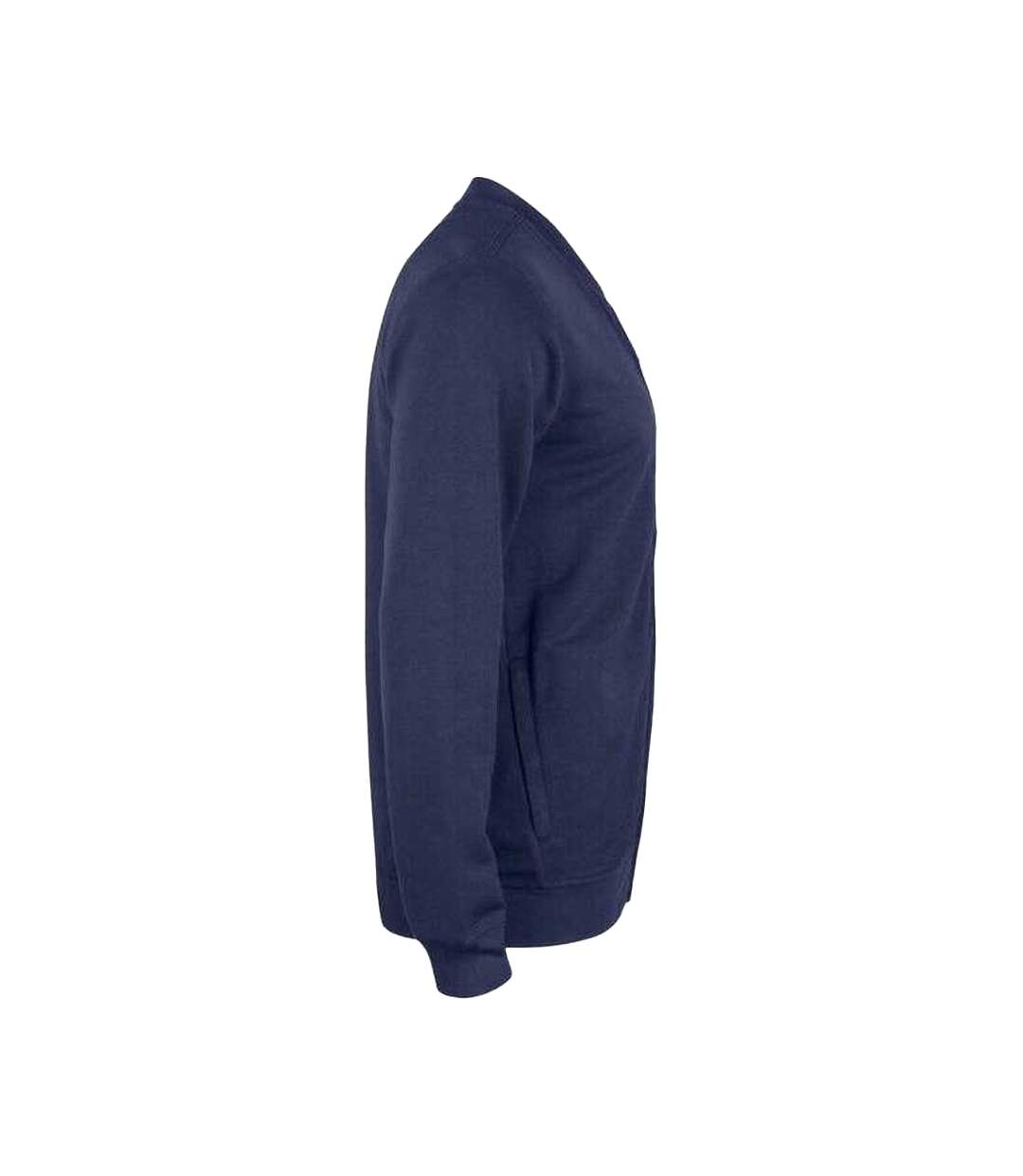Unisex Adult Premium Organic Cotton Cardigan Dark Navy Clique-4