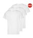 Lot De 3  T-shirts Motif/style Uni Homme Blanc Calvin Klein-2