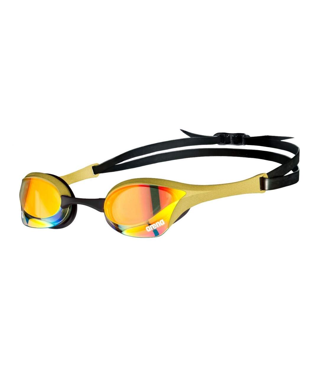 Lunettes de natation cobra jaune / cuivre / doré Arena-1