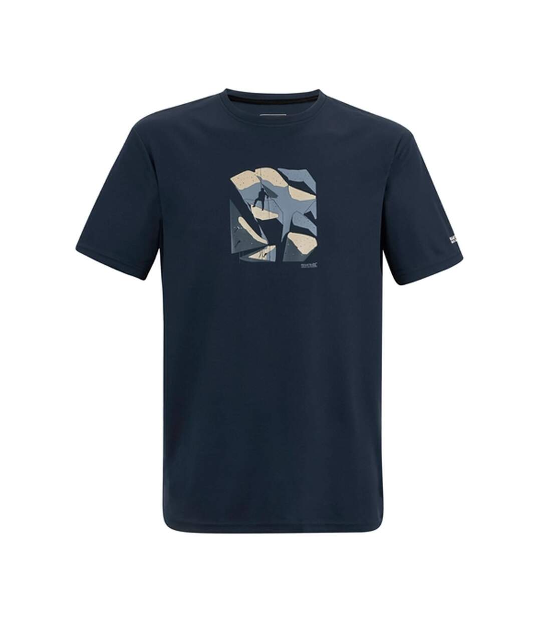 T-shirt Motif/style Grimpeur Fingal Homme Bleu Marine Regatta-2
