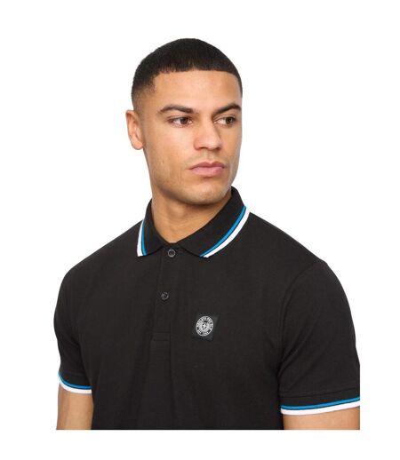 Polo henalpha homme noir Henleys