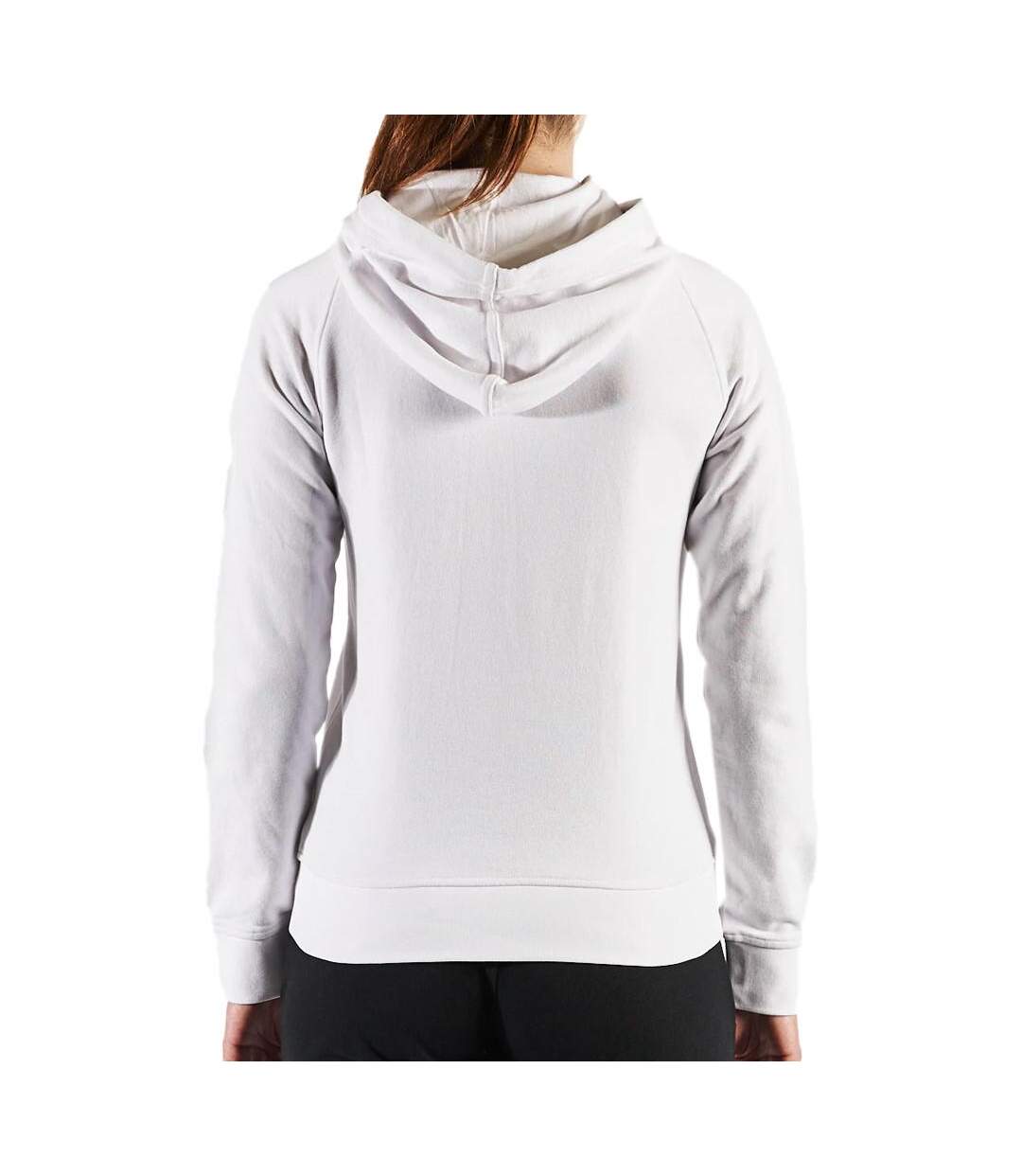 Sweat à Capuche Blanc Femme Kappa Belle Slim - M-2