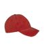 Unisex Adult Faded Washed Baseball Cap Paprika Native Spirit-3