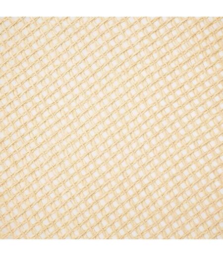 Set de Table Rond en Jute Rivi 38cm Blanc