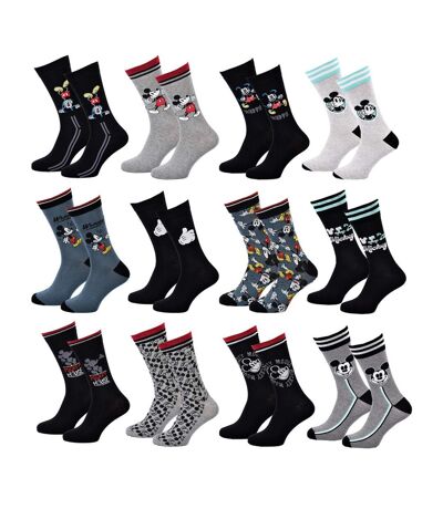 Chaussettes Mickey - Pack de 12
