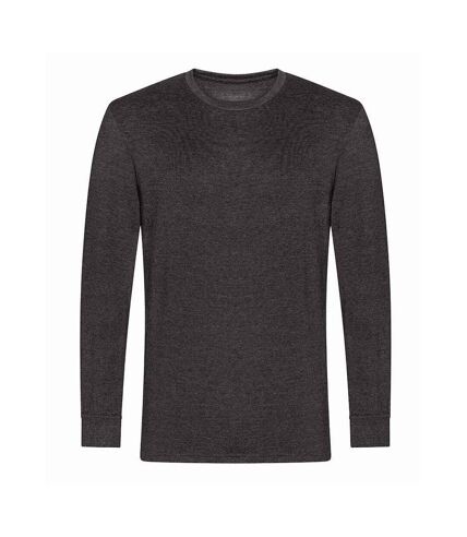 PRO RTX Mens Pro Long-Sleeved T-Shirt (Charcoal) - UTPC5289