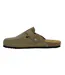 Mens Suede Flat Mule Sandals Taupe Jack Wills-3