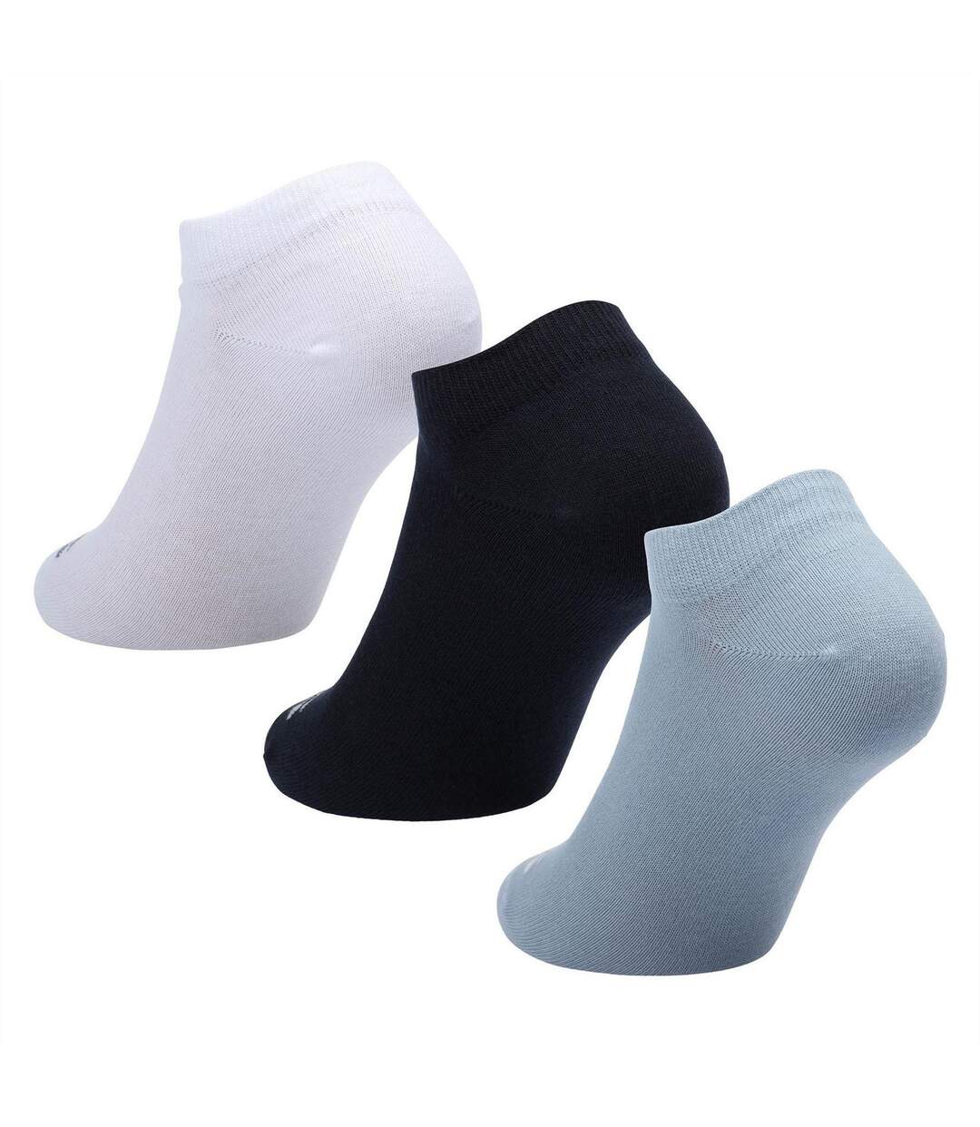 Lot De 3  Socquettes Femme Bleu Boss-2