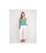 Blouse col v lurex OZAME - Dona X Lisa-4