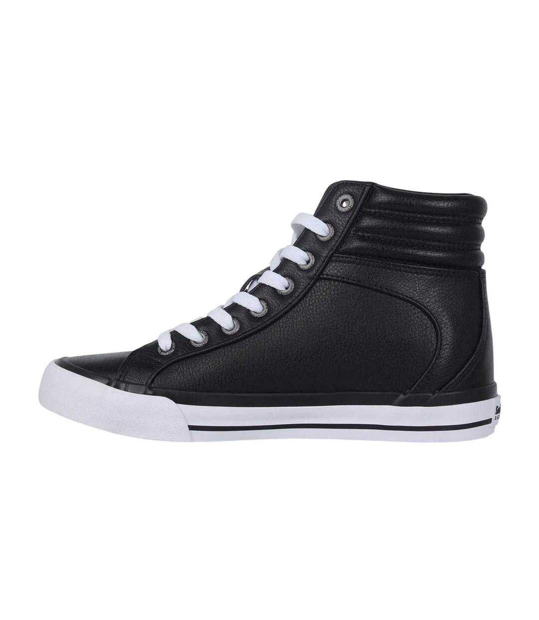 Baskets Montantes Asti Femme Noir Blanc SoulCal-3