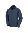 Result Genuine Recycled Mens Printable 3 Layer Soft Shell Jacket (Navy)