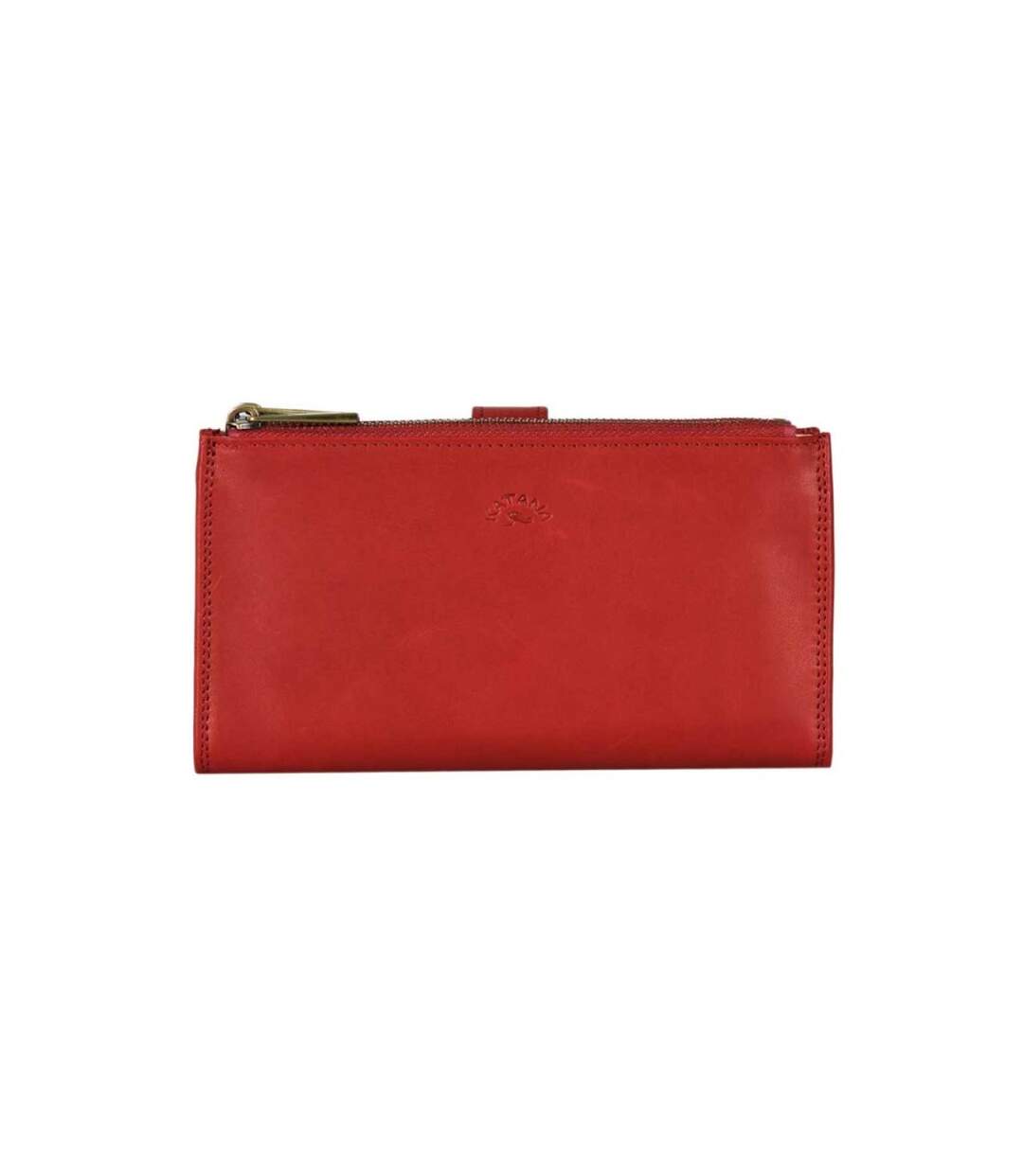 Katana - Portefeuille femme medium en cuir - rouge - 8752-1