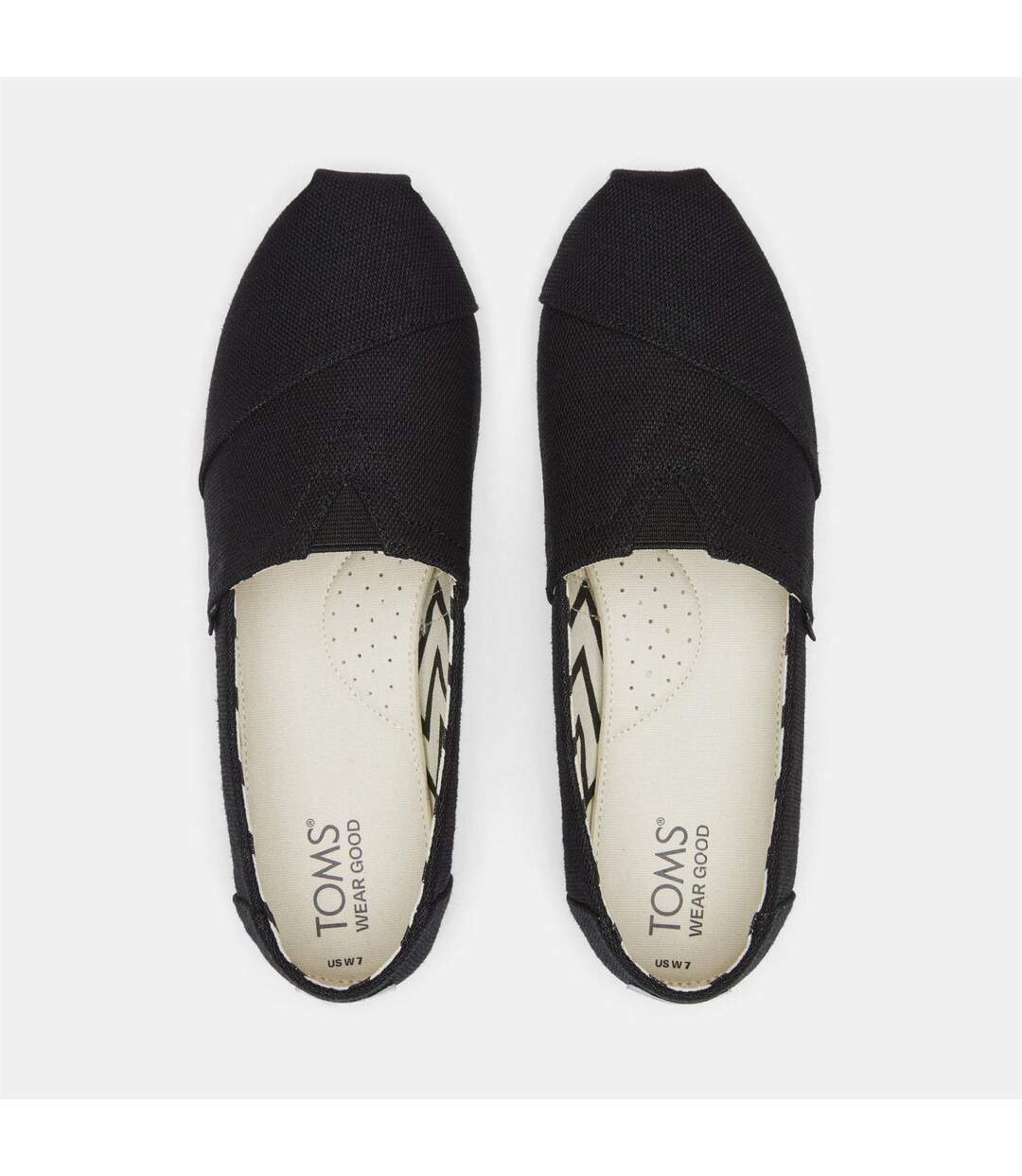Mens Alpargata Classic Espadrilles Black Toms-4
