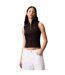 Womens/ladies Ribbed Slim Sleeveless Tank Top Black Calvin Klein-4
