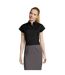 Blouse Excess Femme Noir SOLS-1