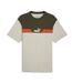 T-Shirt beige/gris homme puma power - l-1