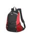 Sac À Dos Unisexe Chester Pour Adultes Taille Unique Noir Rouge Shugon-1