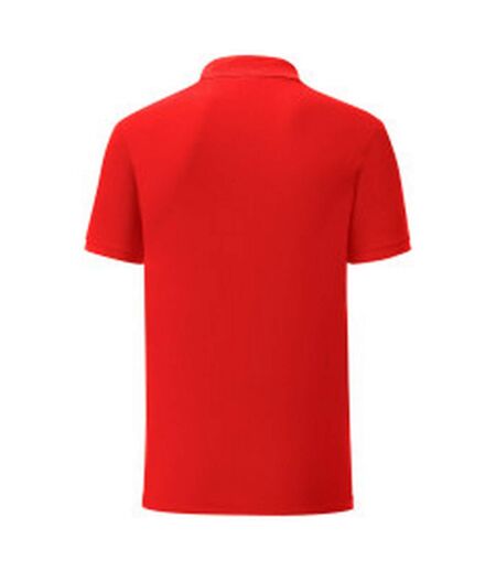 Polo iconic homme rouge Fruit of the Loom Fruit of the Loom