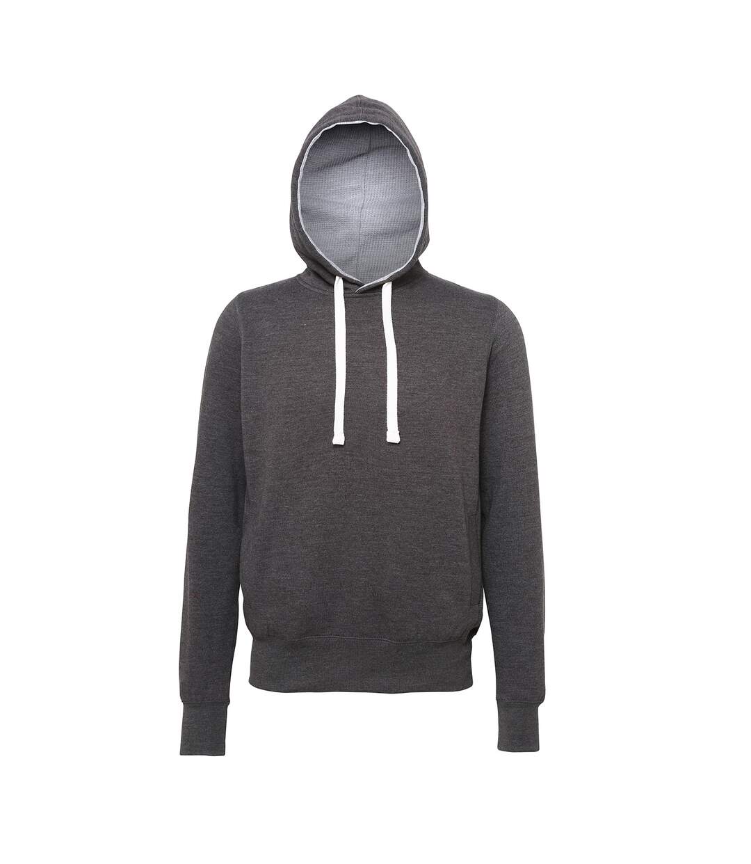 Sweat à capuche homme charbon Awdis-1