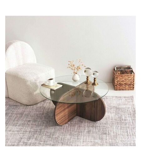 Table basse en verre Bubble