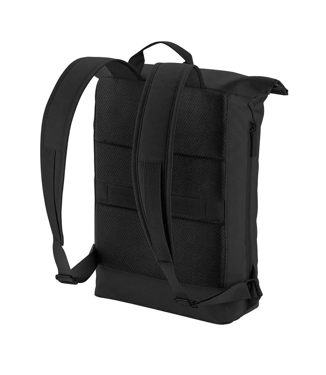 Simplicity Lite Roll Top Backpack One Size Black Bagbase-2