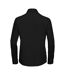 Russell Collection Womens/Ladies Poplin Easy-Care Long-Sleeved Shirt (Black)