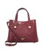 Sac À Main Motif/style Tissé Deavie Taille Unique Bordeaux Dune London-1