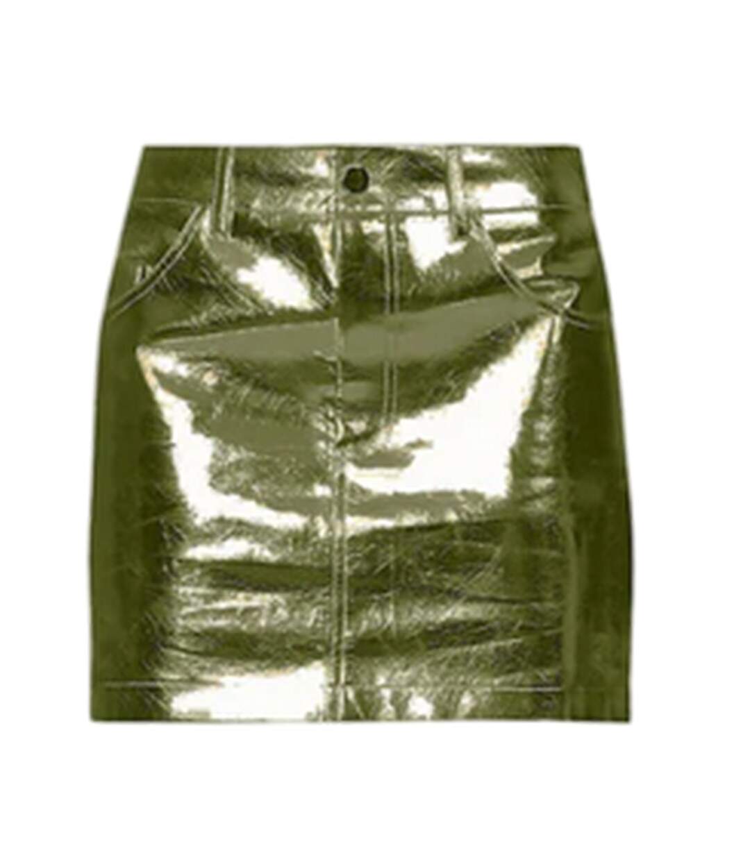 Mini Jupe Motif/style Métallisé Femme Vert AmyLynn-2