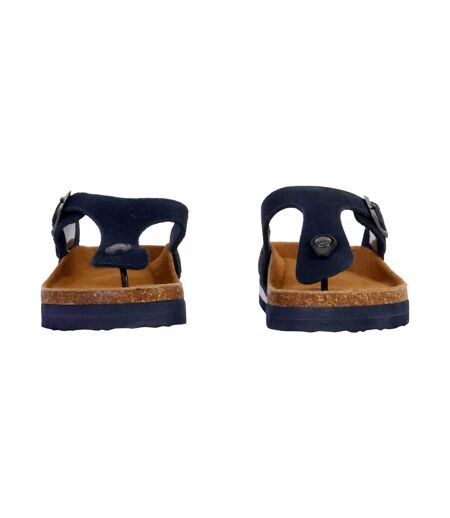 Mules Cuir Terre De Marins Rhodes