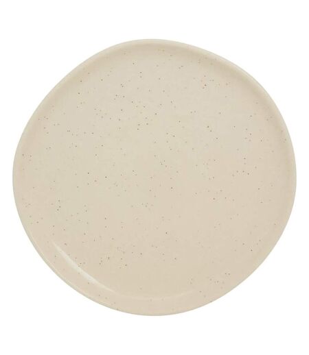 Lot de 6 Assiettes à Dessert en Faïence Wonja 21cm Crème