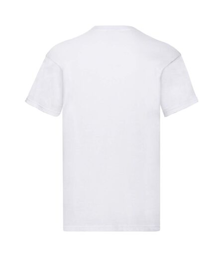 T-shirt manches courtes homme blanc Fruit of the Loom