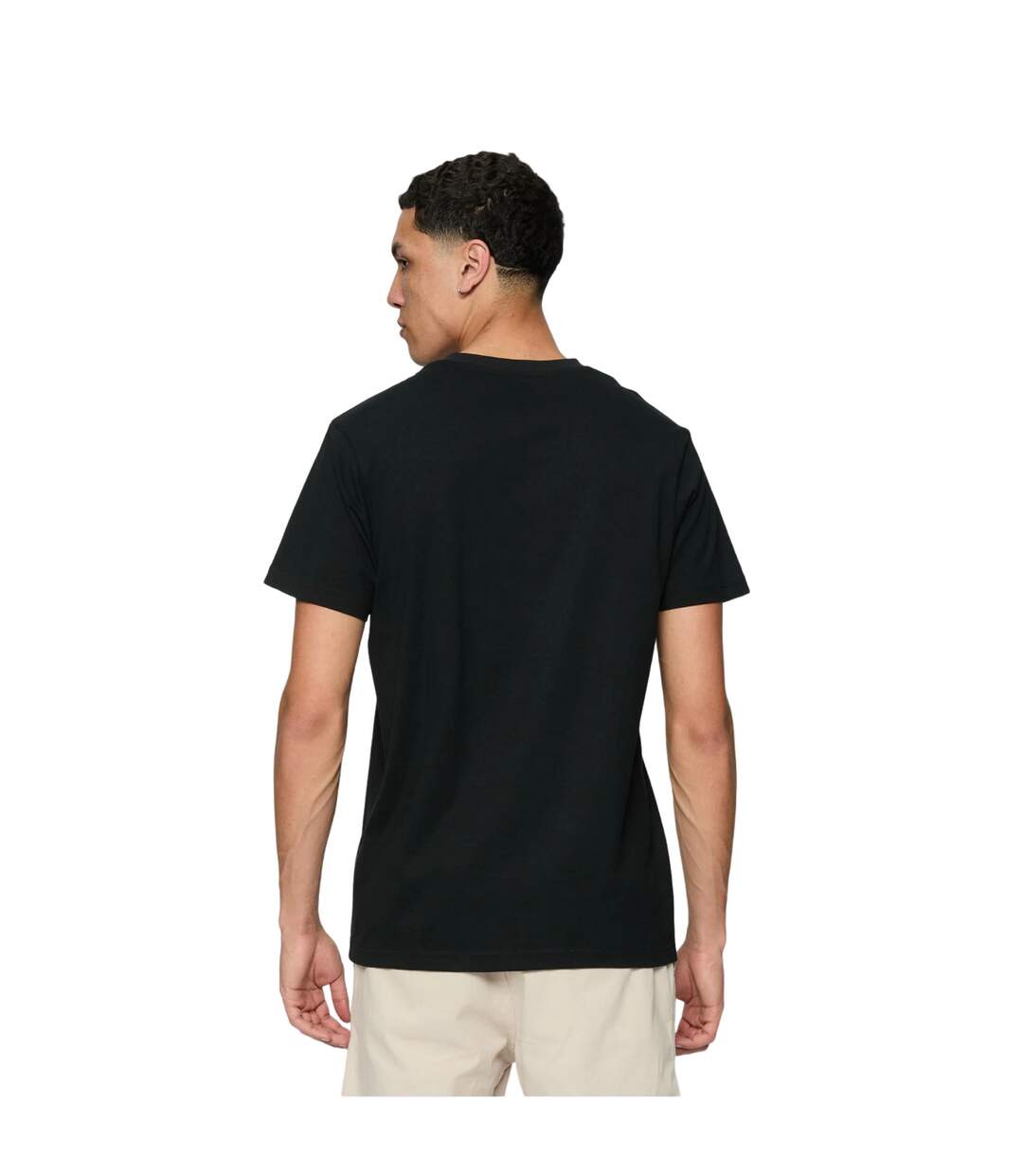 T-shirts Basic Homme Noir Blanc Gris Urban Classics-2