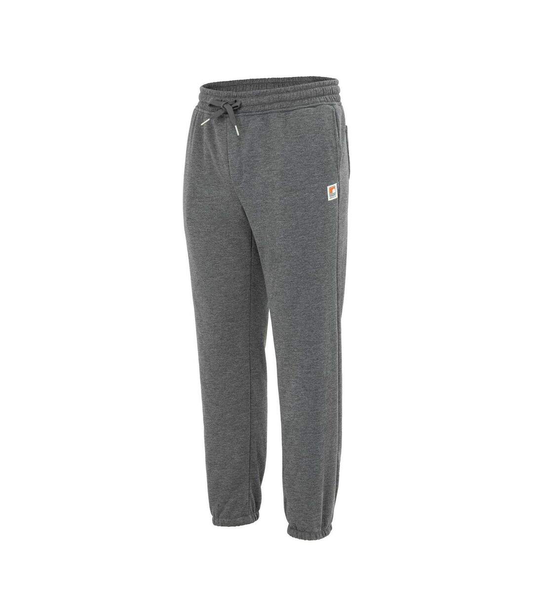 Mens Fleece Lined Jogging Bottoms Dark Grey SoulCal-3